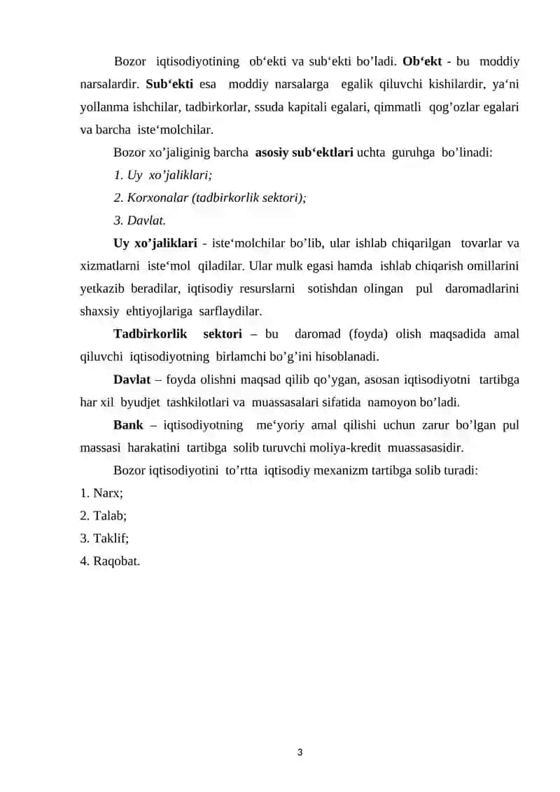 Davlat tomonidan tartibga solish 3
