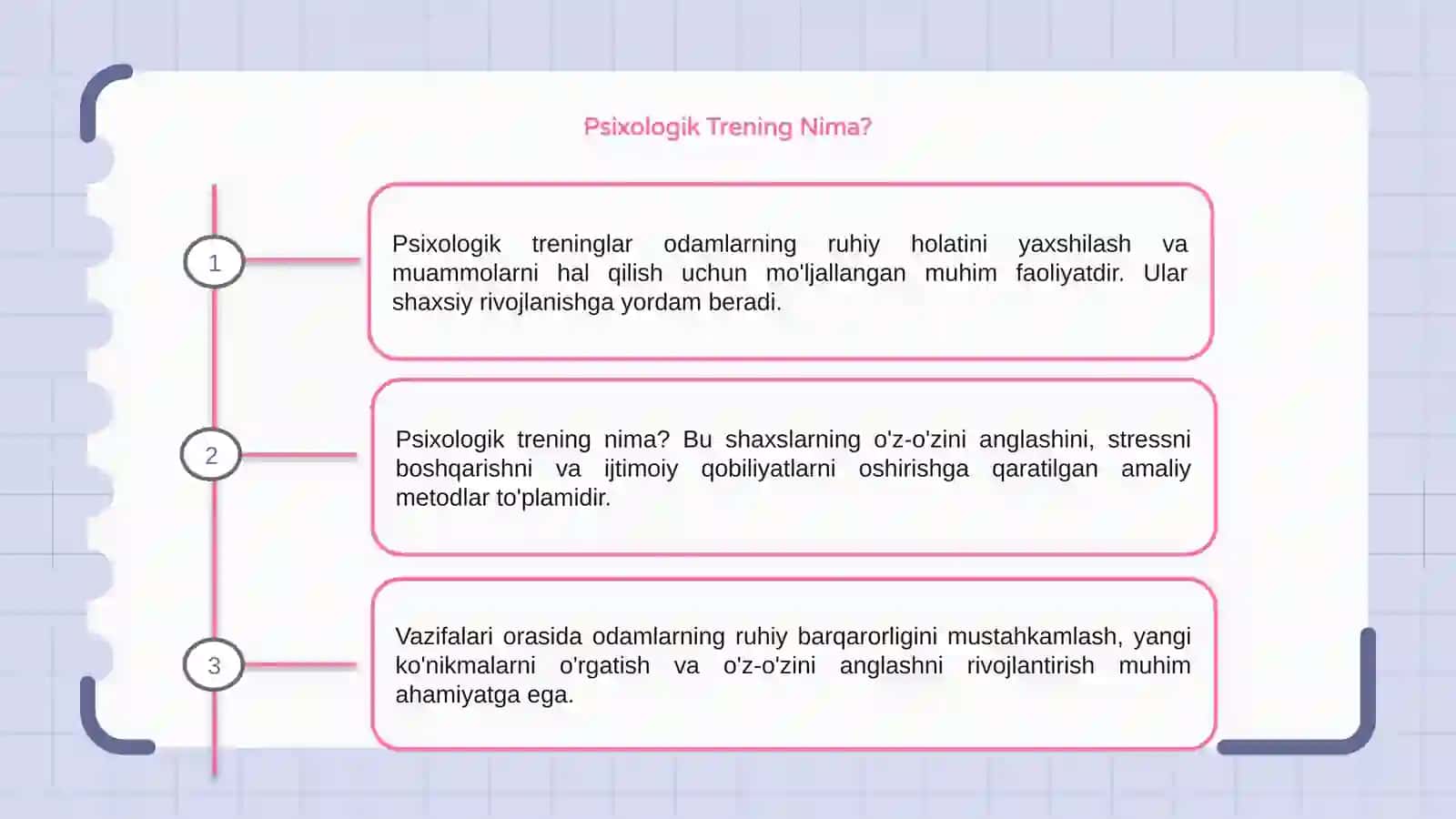 Psixologik trening vazifalari 3