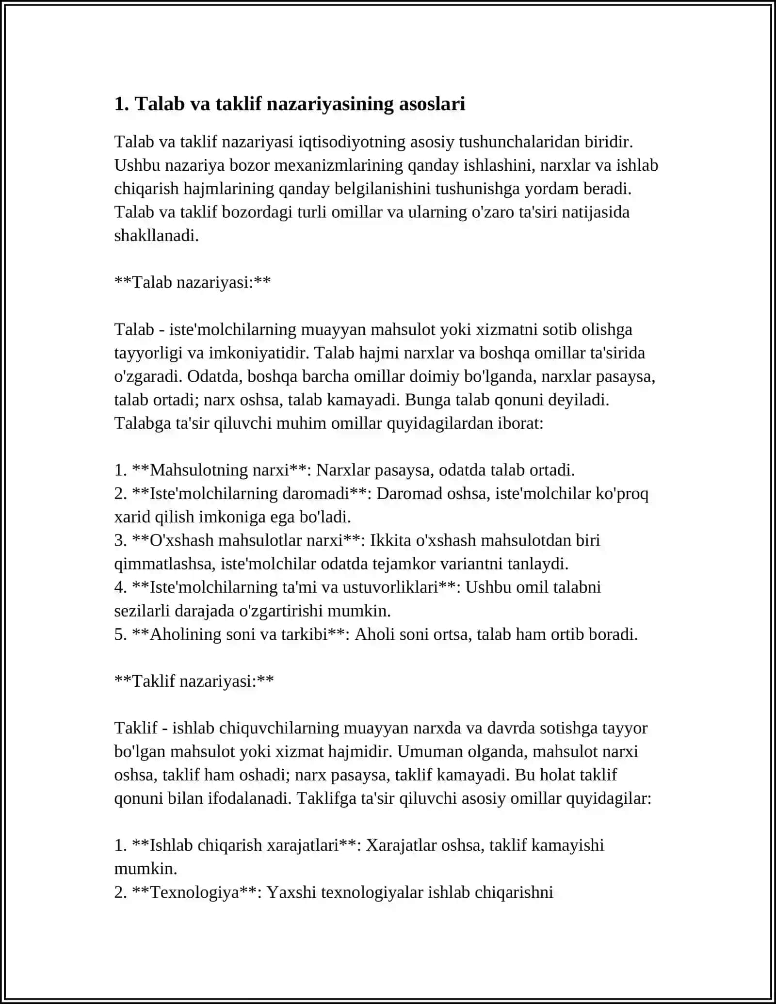 A.MARSHALNING TALAB VA TAKLIF NAZARYALARI 3