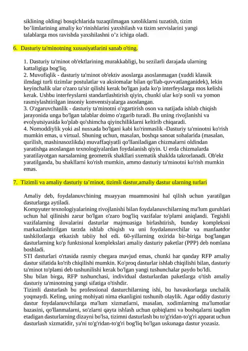 Dasturiy injiniring 3