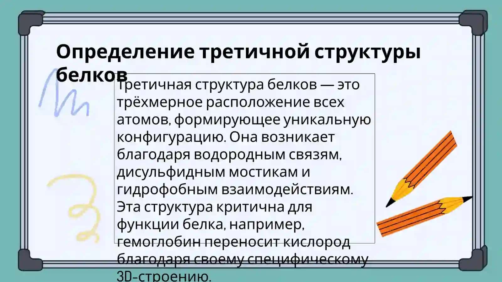 Третичный структура белков 3