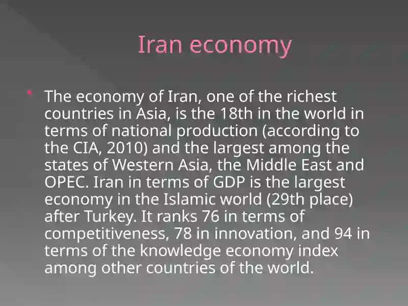 Iran economy 3