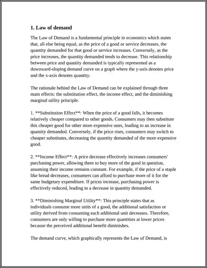 Law of Demand 3
