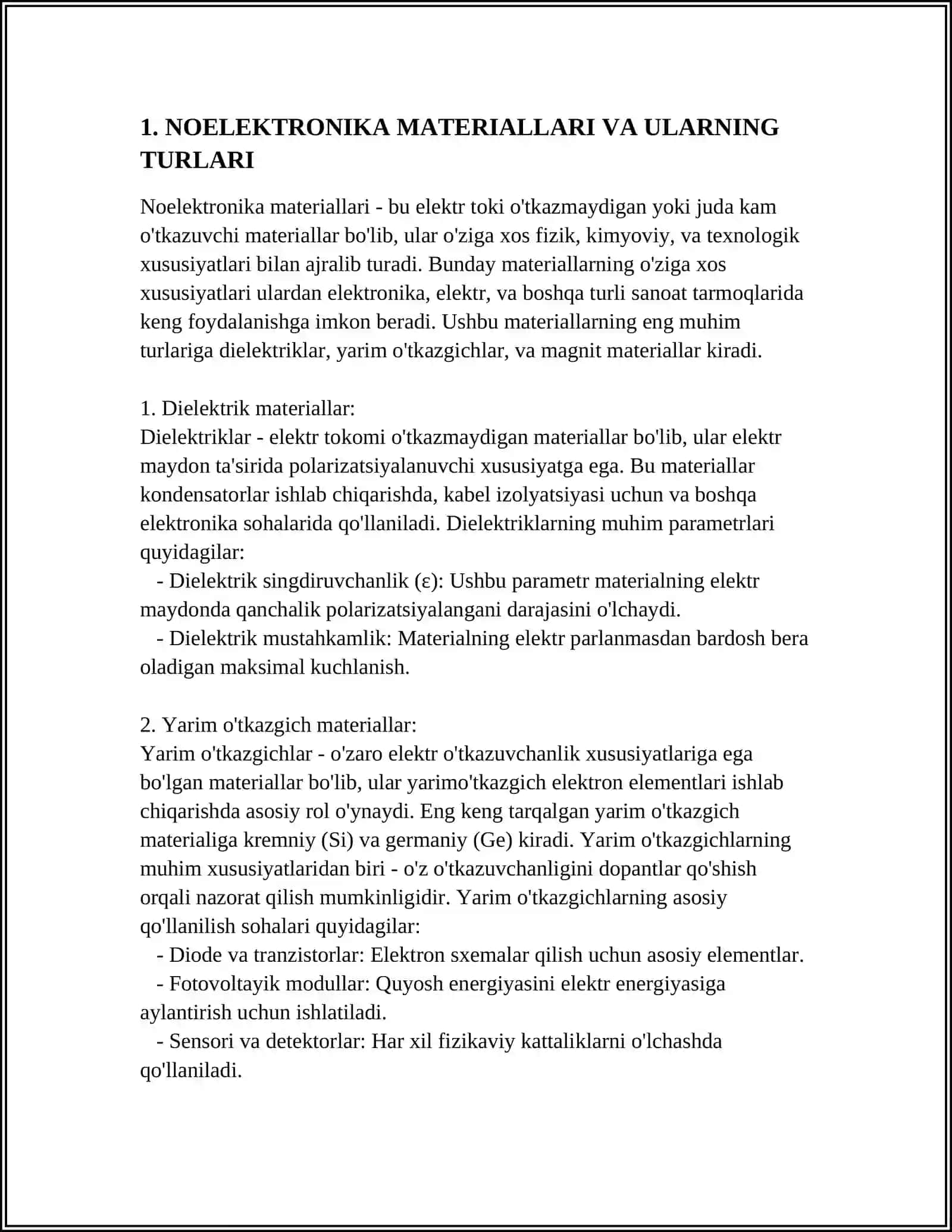 NOELEKTRONIKA MATERIALLARI 3