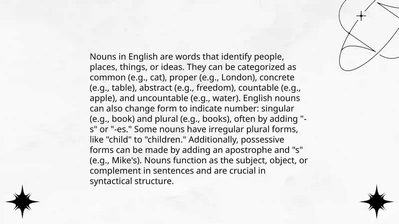 Classification of Parts of Speech in English and Native Language 3