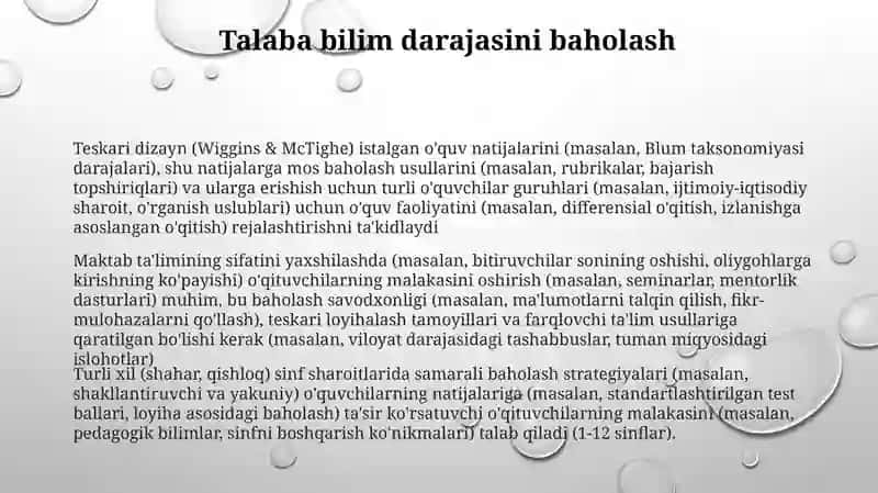Teskari dizayn (Wiggins & McTighe) 3