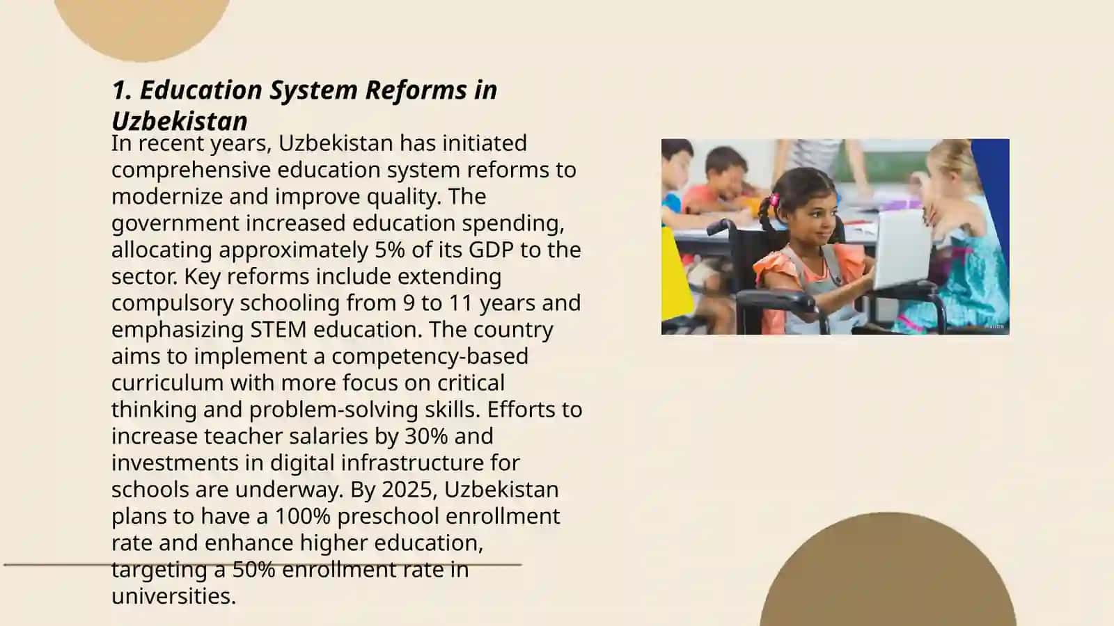 Quality education in Uzbekistan 3