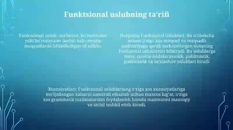 Nutqning Funksional Uslublari 3