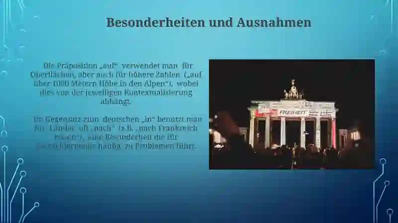 Die Verwendung von Präpasitionen im Deutschen 3
