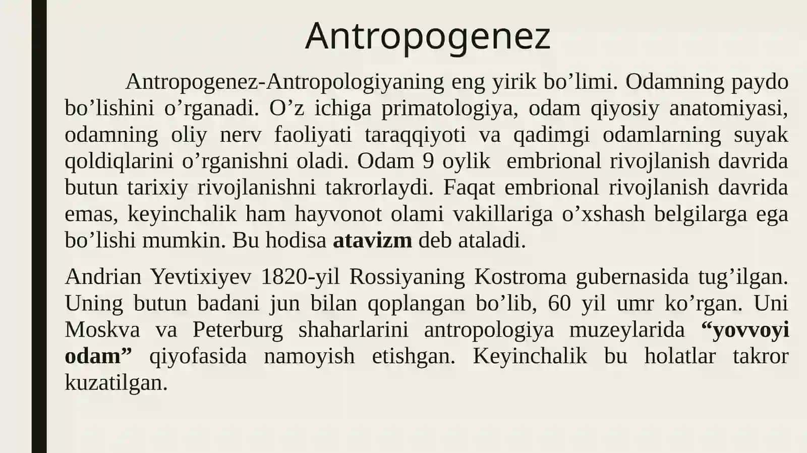 Antropogenez 3