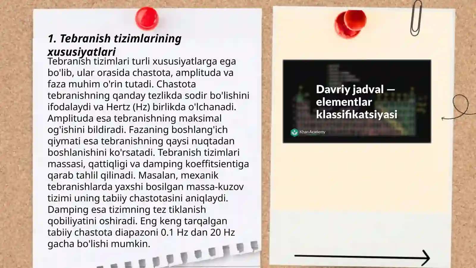Davriy va siklik tebranishlarni oʻrganish usullari 3