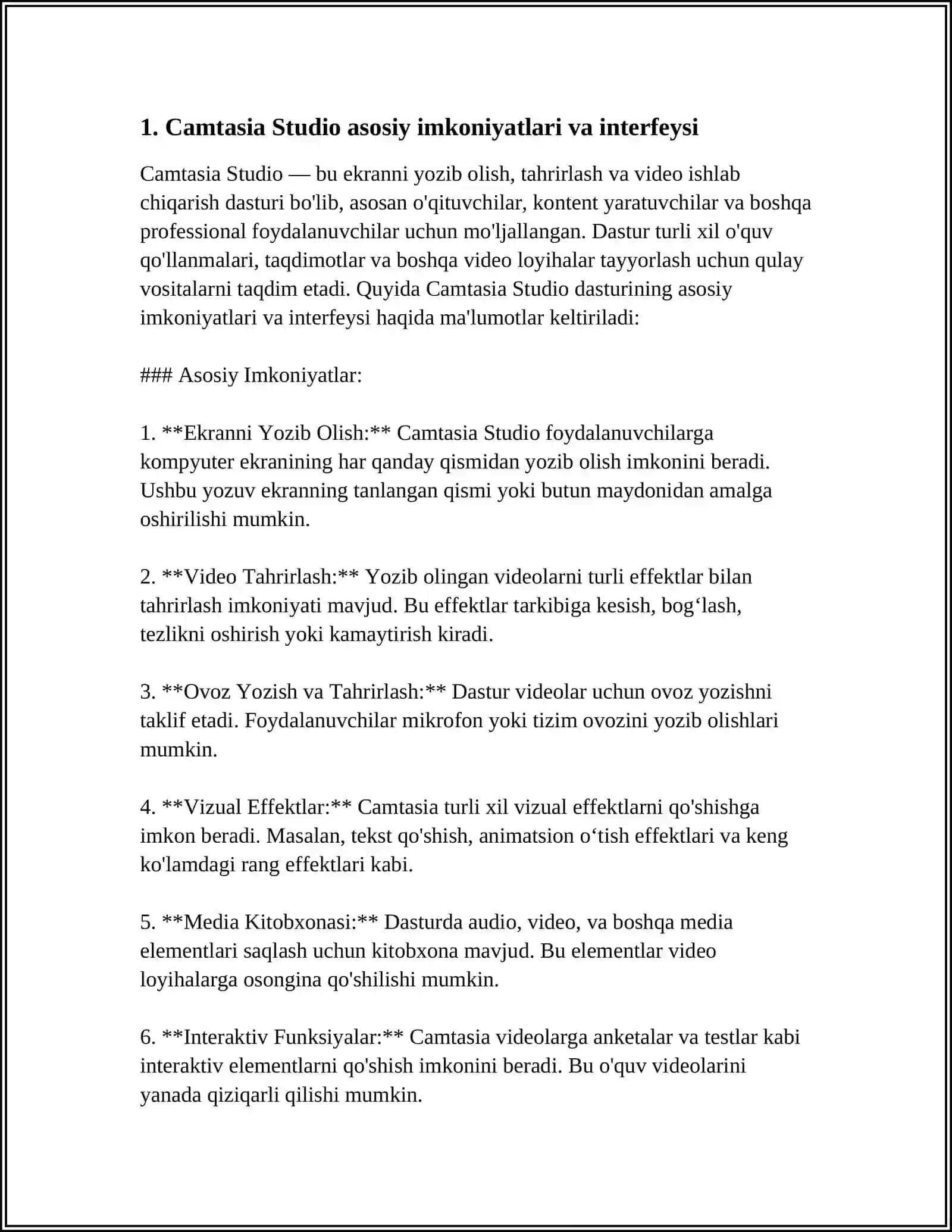 Camtasia Studio 3