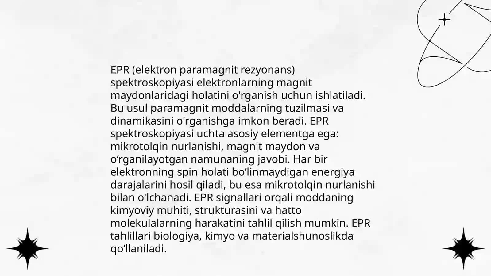 EPR spektroskopiyasi 3