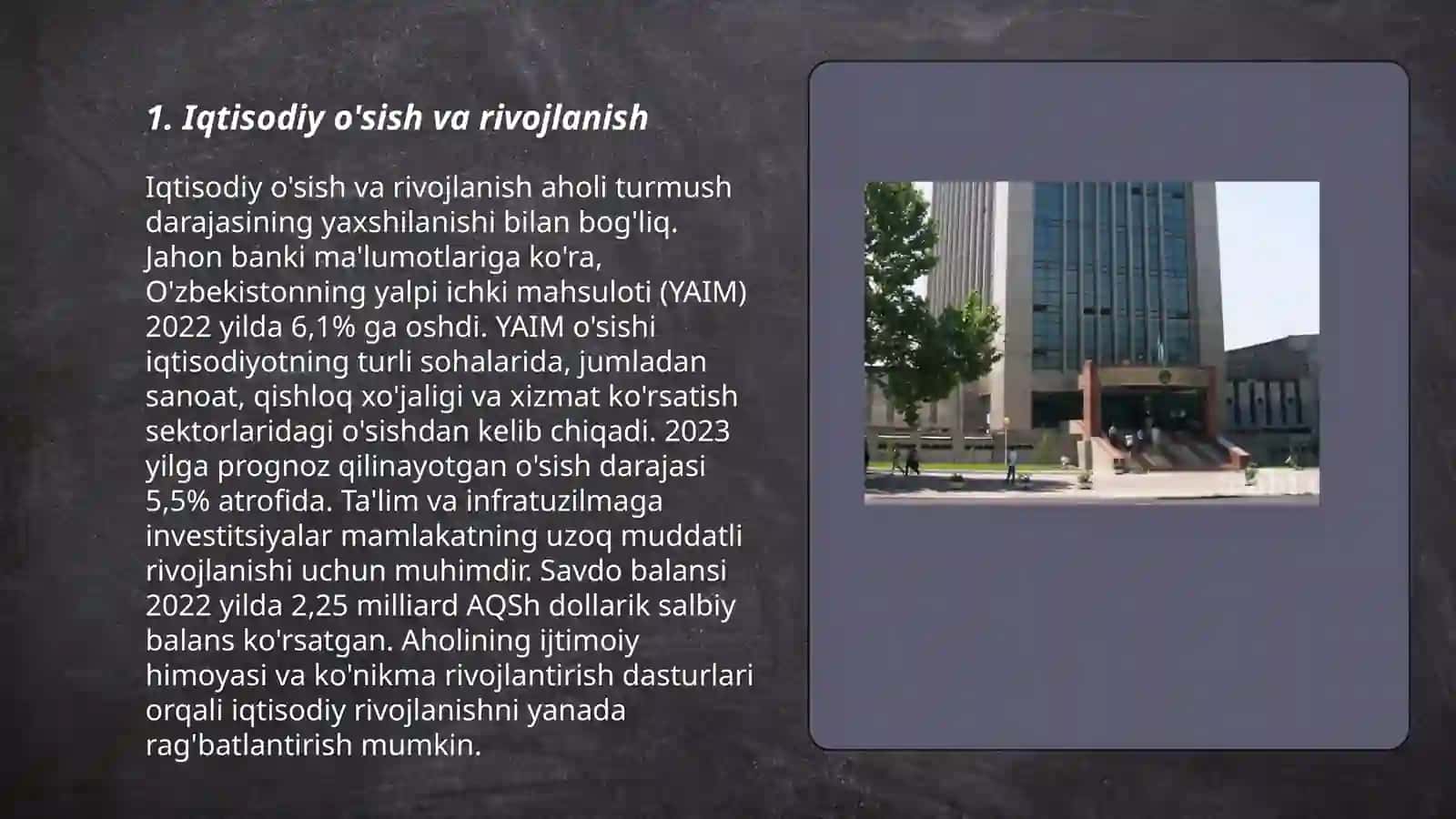 Iqtisodiy o'sish va rivojlanish 3