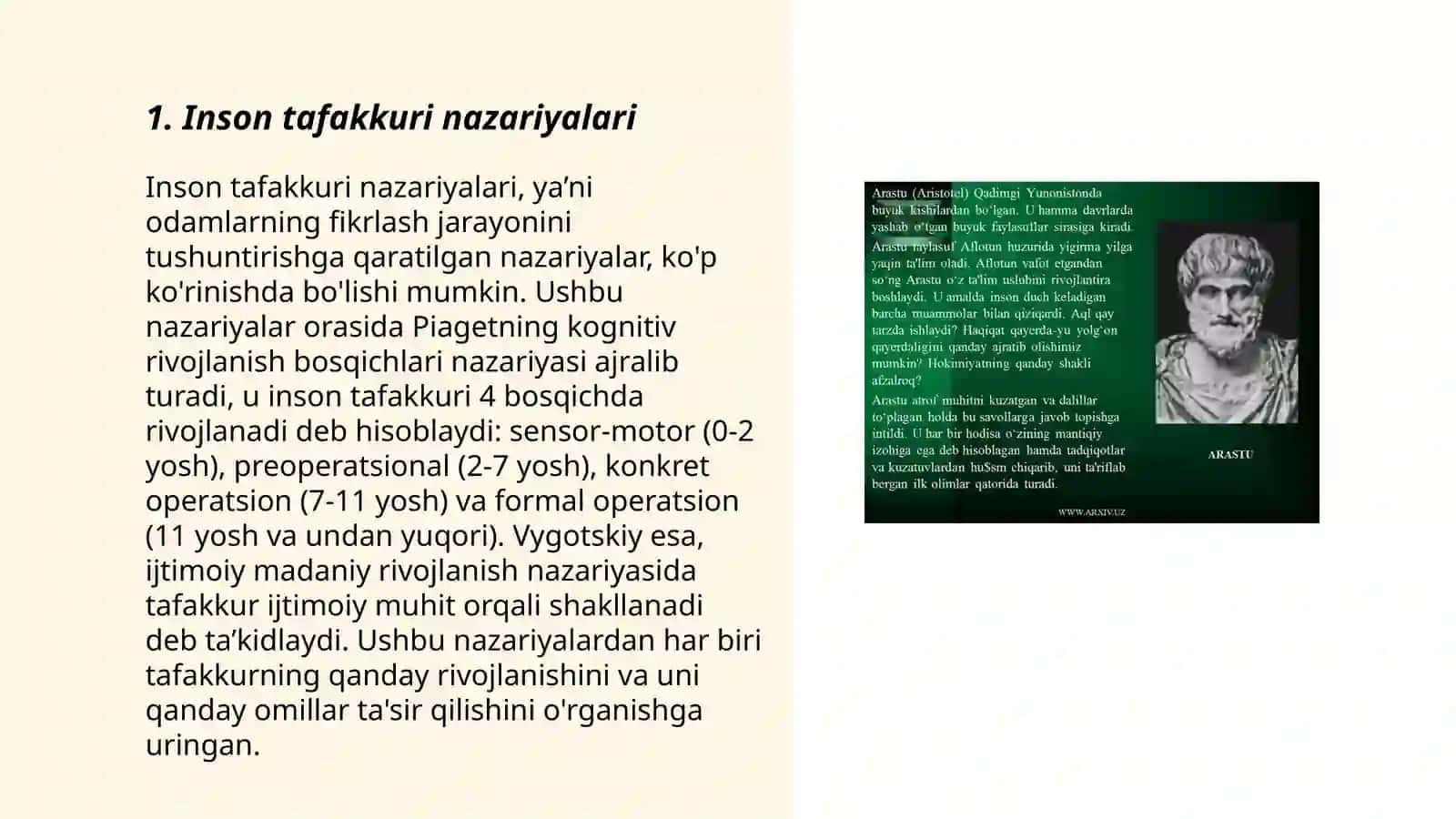 Inson Falsafasi 3