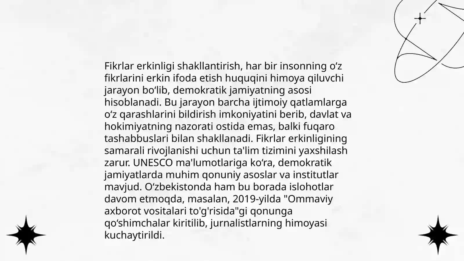 Gap ustida ishlashga oid mustaqil ishlar 3