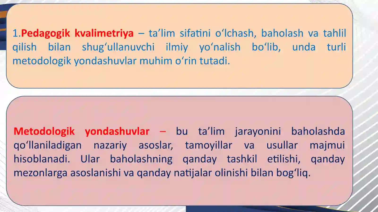 Pedagogikk valimetriya faniga metodologik yondashuvlar 3