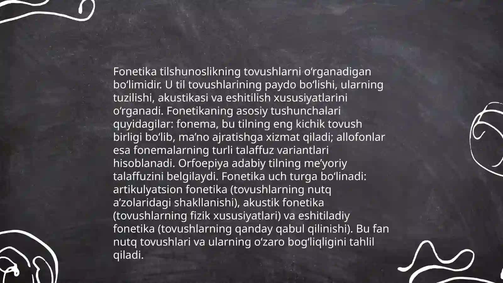 Fonetika va uning asosiy tushunchalari 3