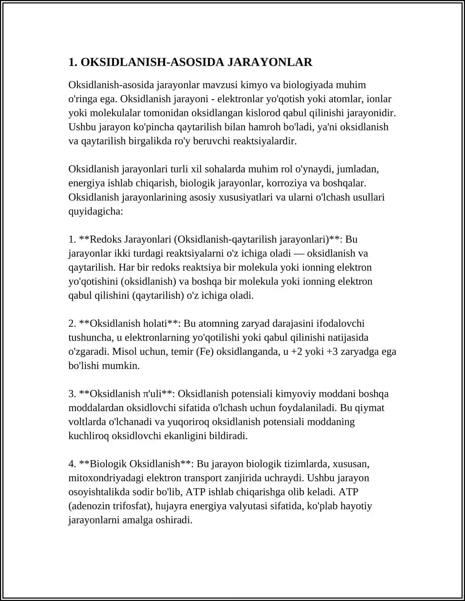 OKSIDLANISH QAYTARILISH REAKSIYALARI 3