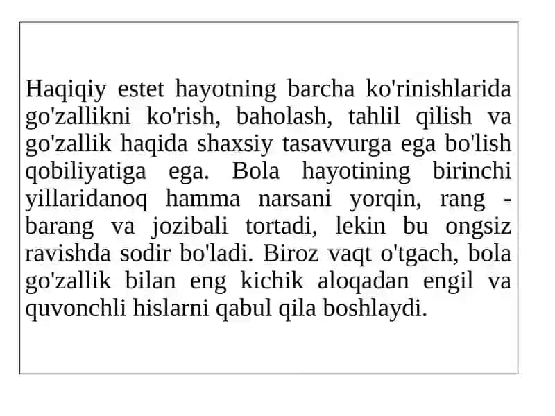 Maktabgacha ta'limda tabiiy va badiiy-estetik faoliyat 3