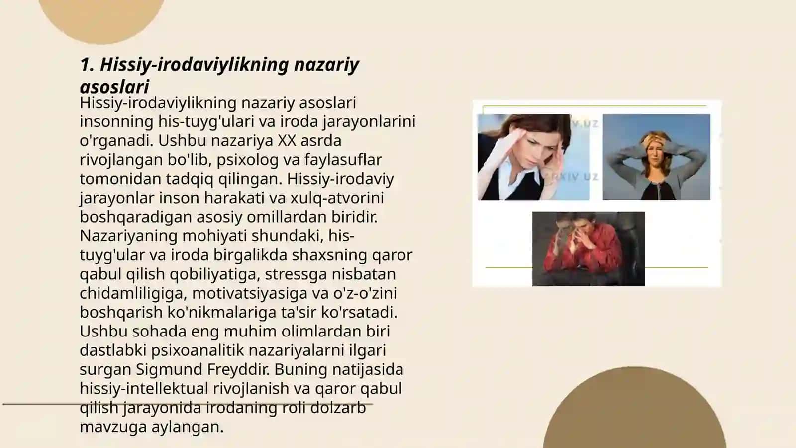 Hissiy-irodaviylikning nazariy asoslari 3