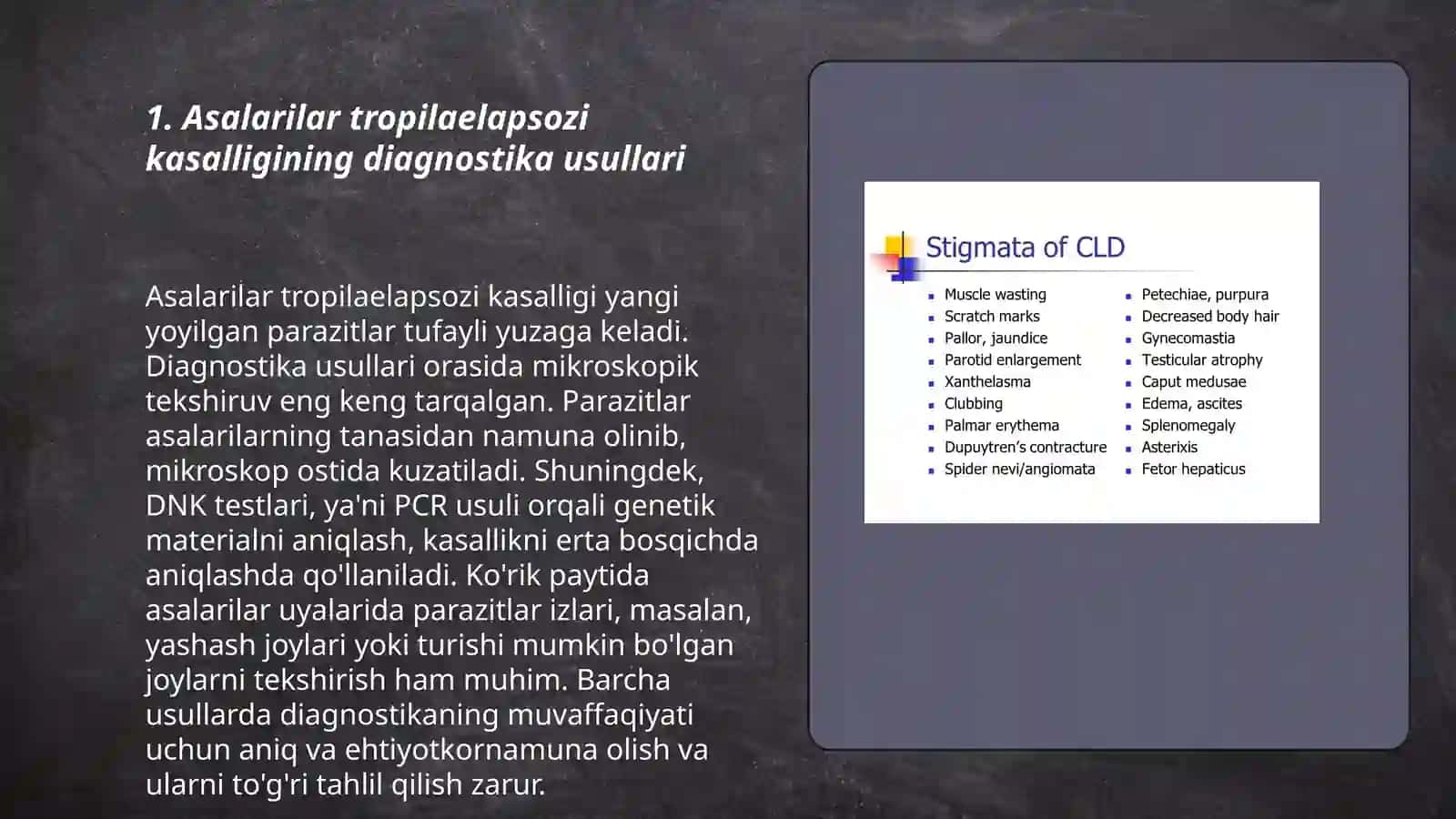 Asalarilarning tropiliapsoz kasalligining diagnostikasi 3