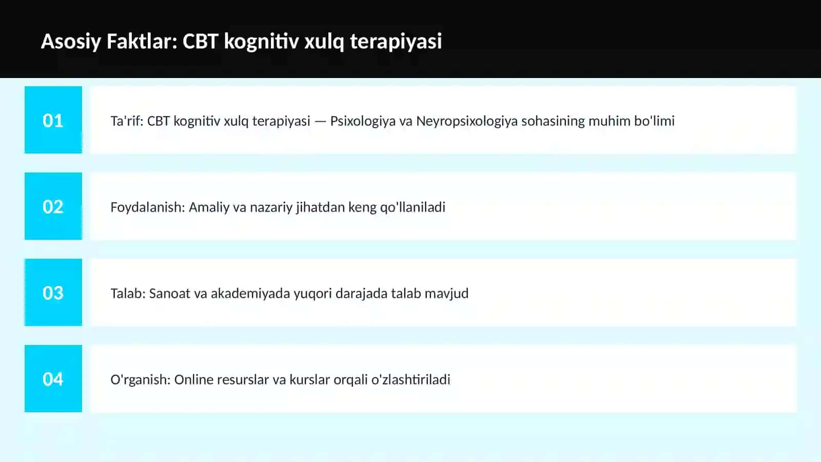 CBT kognitiv xulq terapiyasi 3