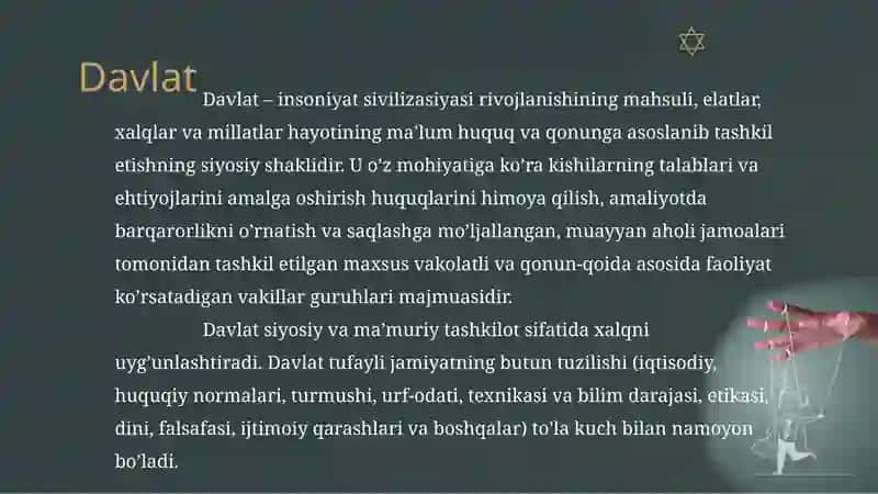 O’zbekdavlatchiligining tarixiy bosqichlari 3
