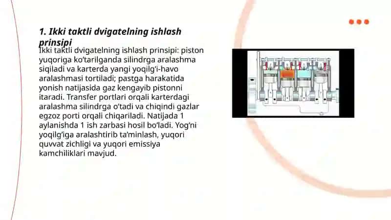 Ikki taktli dvigatelning ishlash prinsipi 3