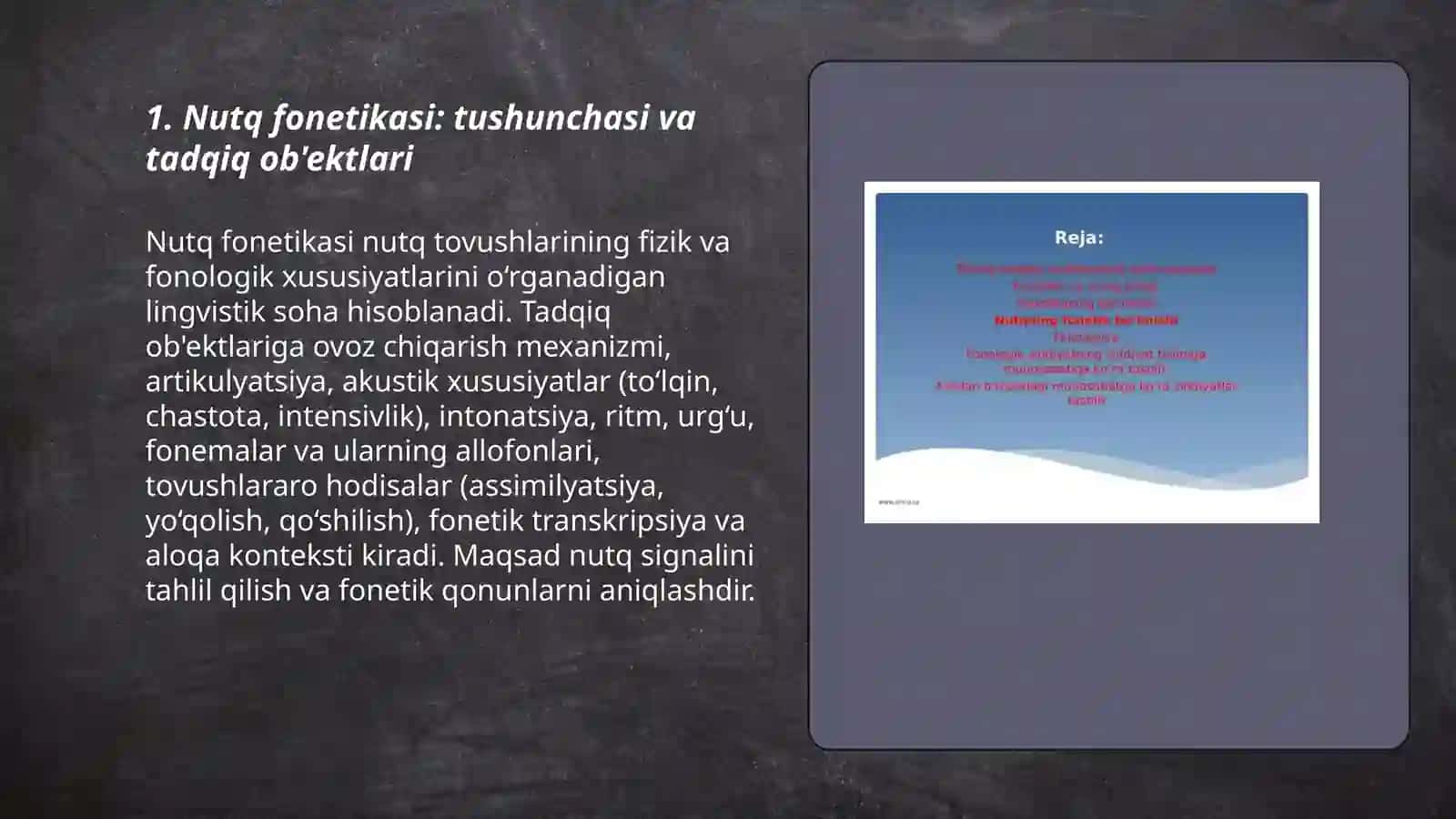 Nutqning asosiy fonetik birliklari 3