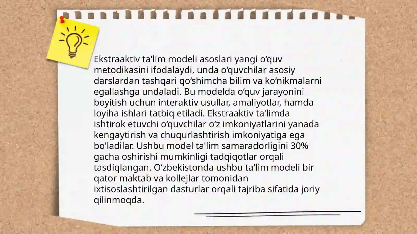 Ekstraaktiv ta‘lim modeli 3