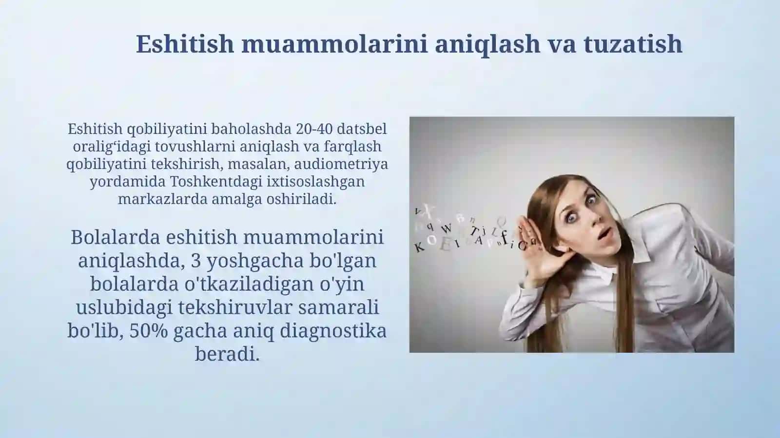 Eshitish idrokini rivojlantirish yo'llari 3
