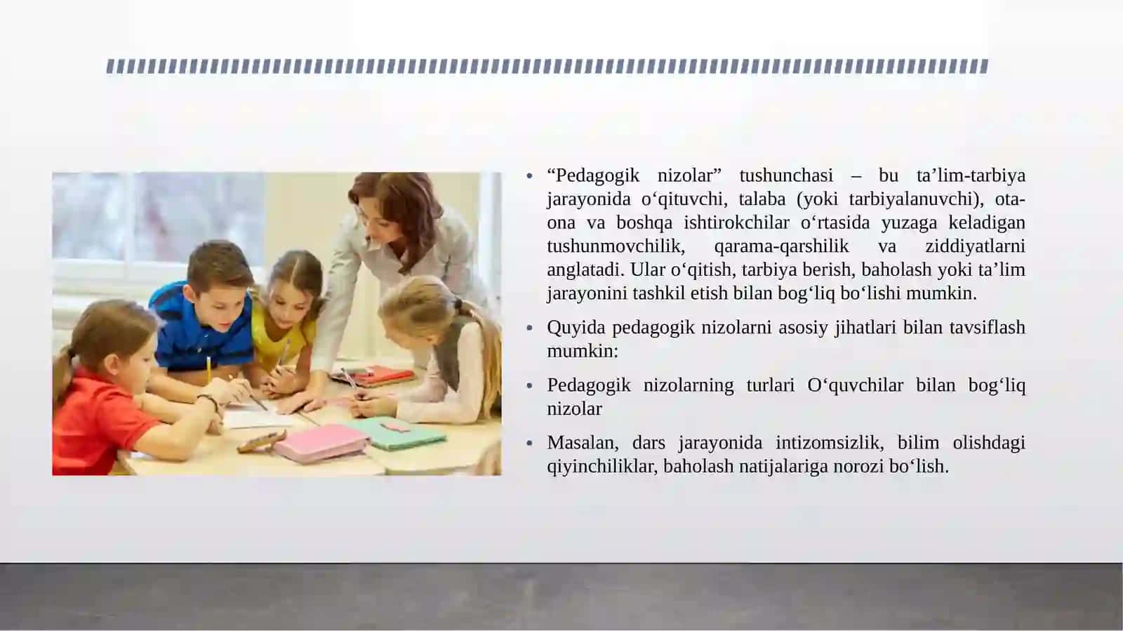 Pedagogik nizolar 3