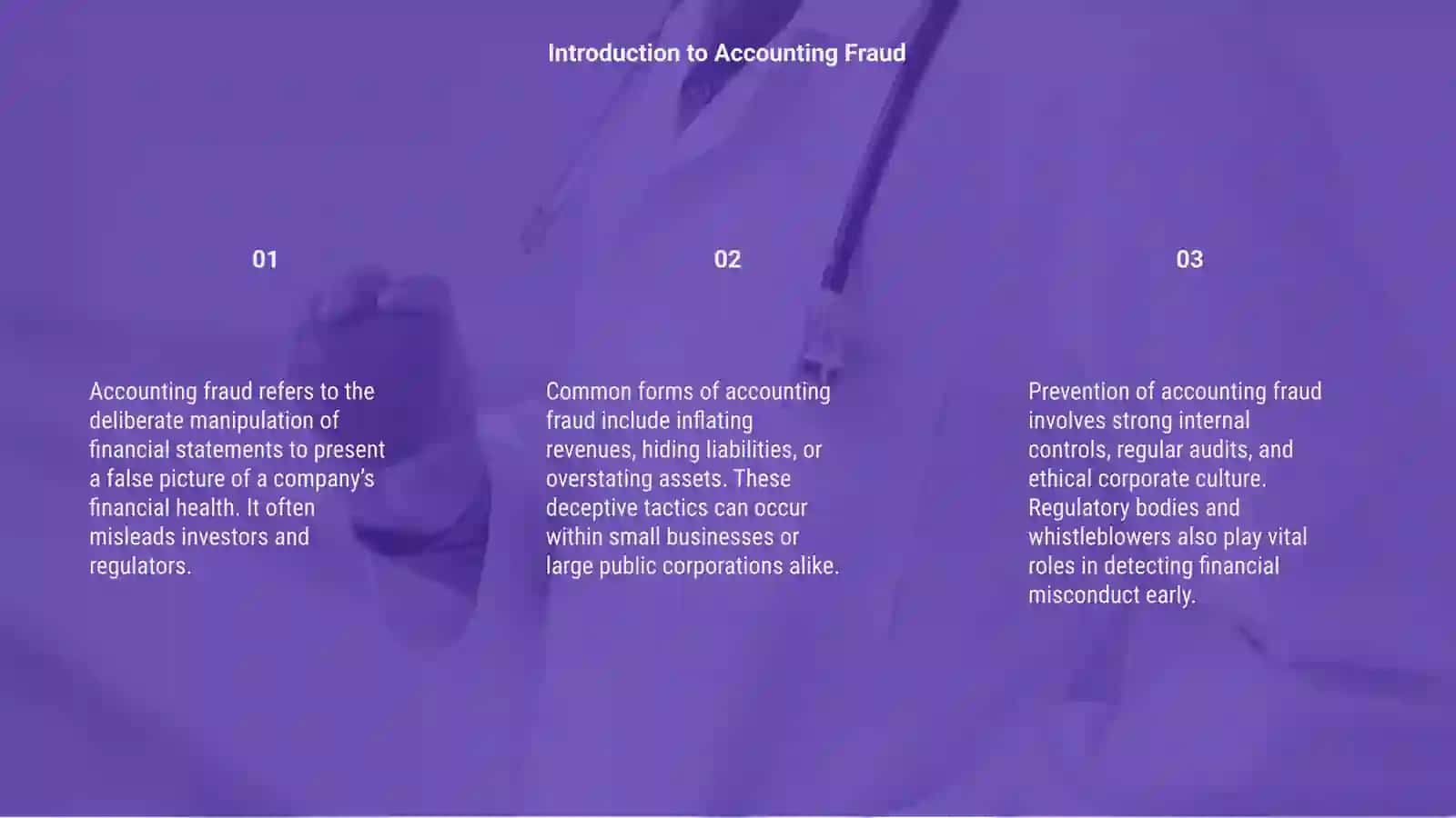 Accounting Fraud 3