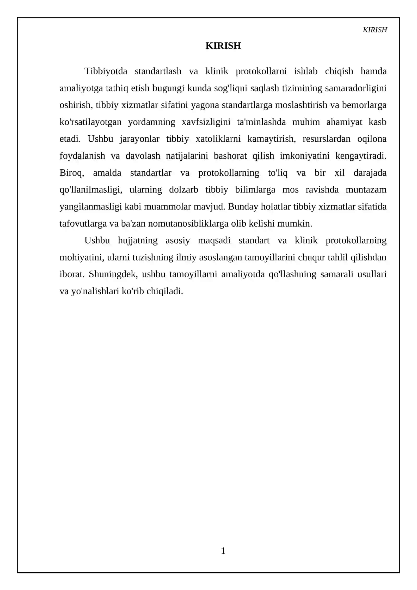 Standart va klinik protokollar,ularni tuzish tamoyillari 3