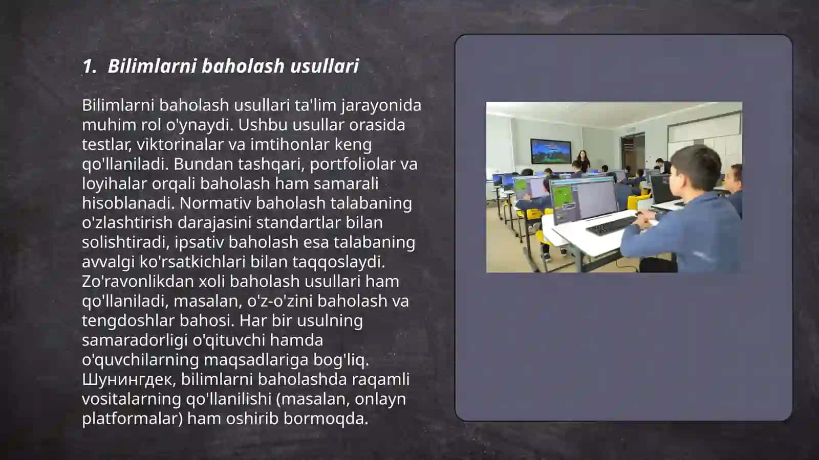 Bilimlarni Baholash Usullari 3