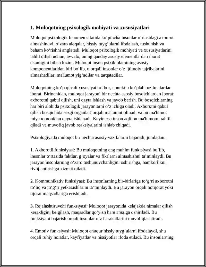 MULOQOT PSIXOLOGIK FENOMEN SIFATIDA 3