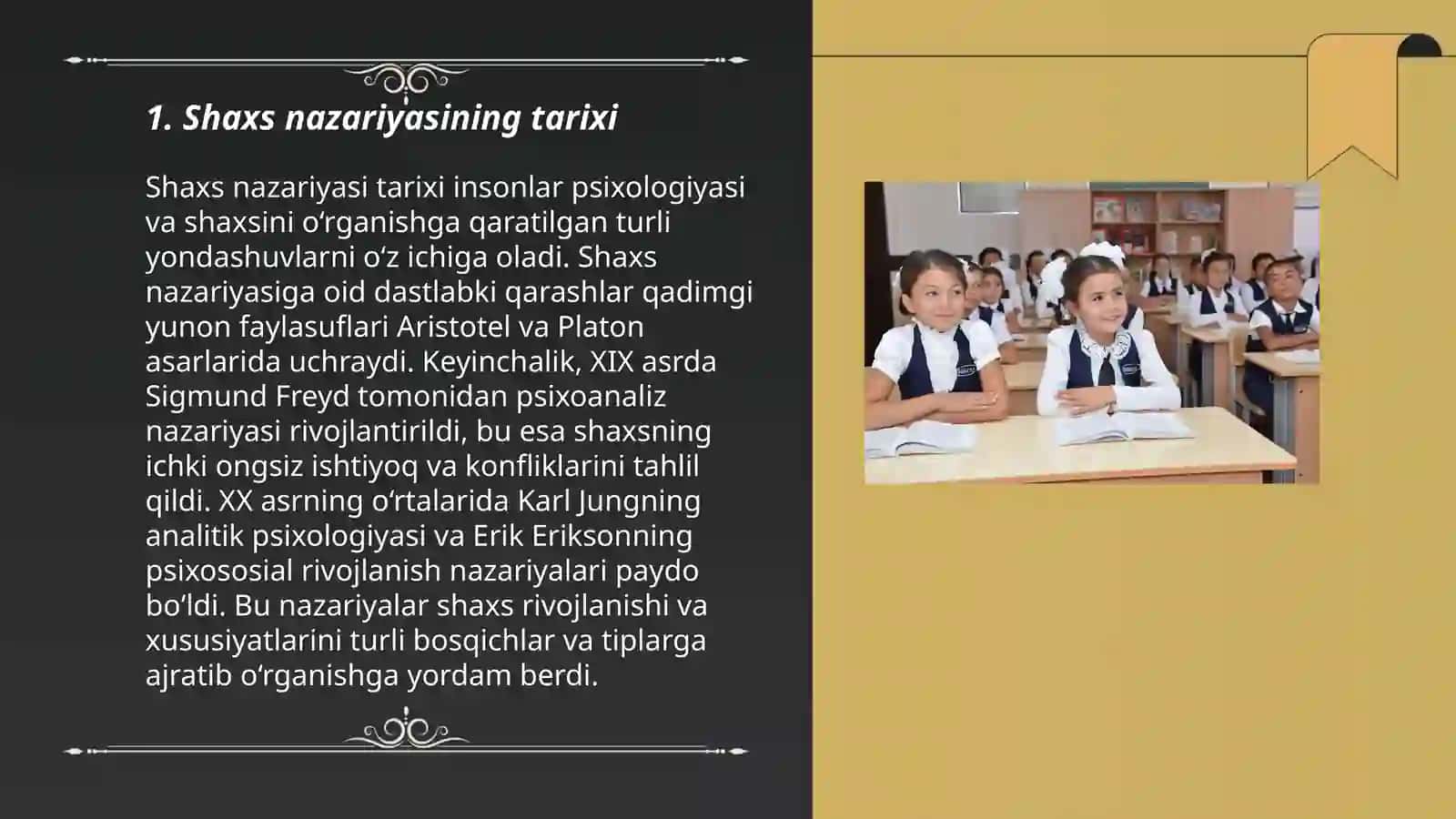 Shaxs nazaryasi 3