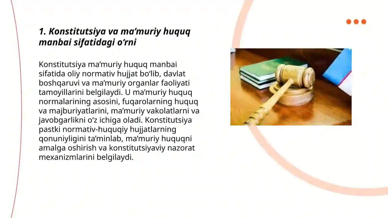 Ma’muriy huquq manbalari 3