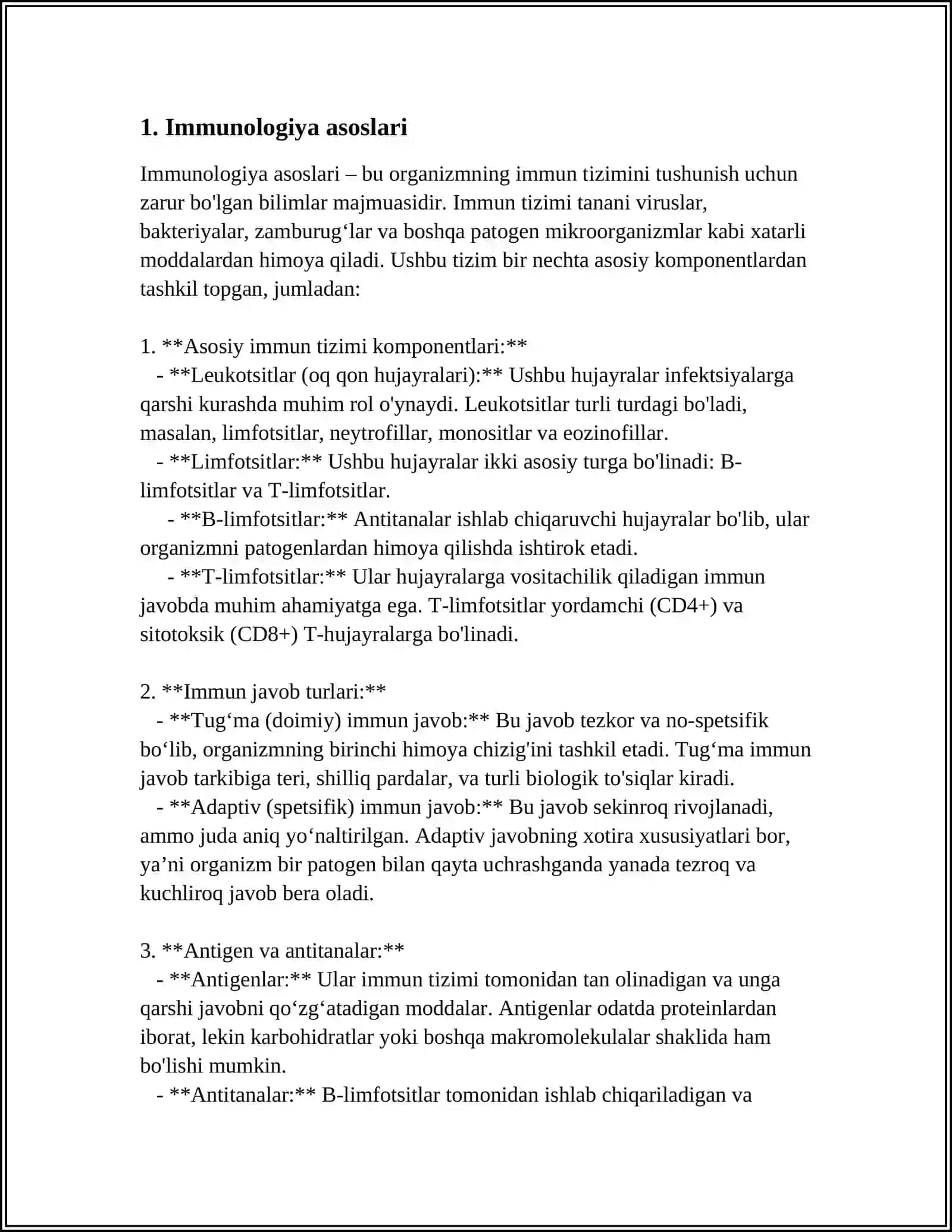 IMMINUNALAGIK REAKSALARNING MORFALAGIK ASOSLARI 3