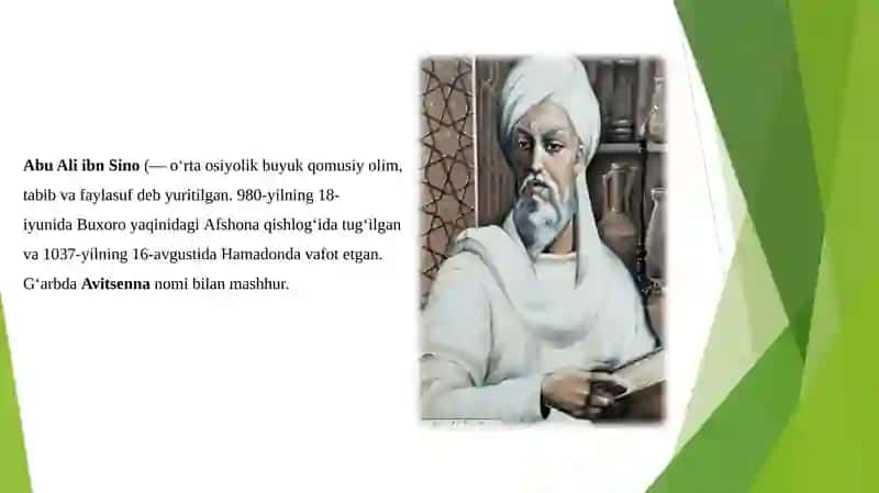 Abu Ali Ibn Sino ijodi va faoliyati 3