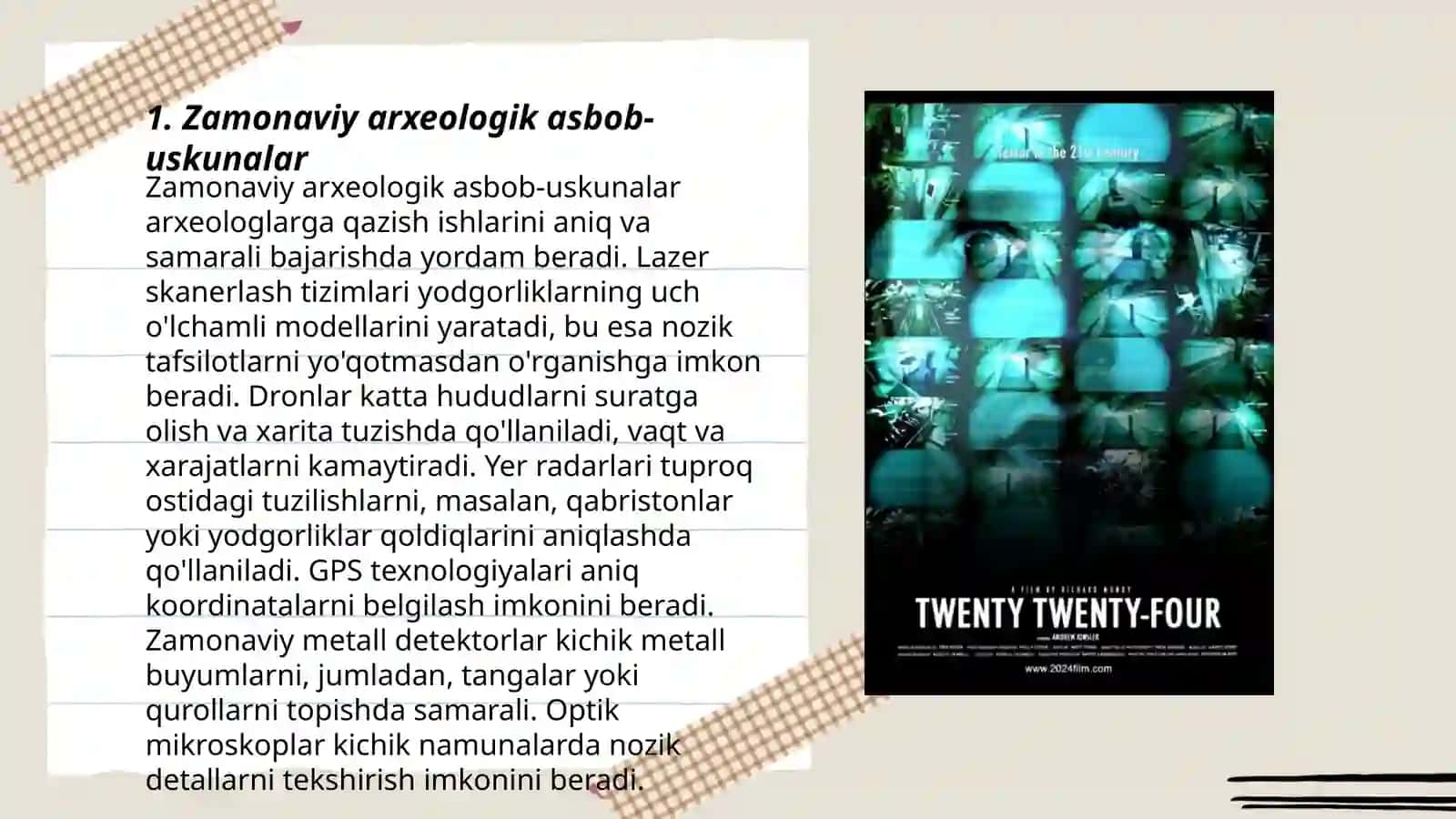 Zamonaviy arxeologik asbob-uskunalar 3