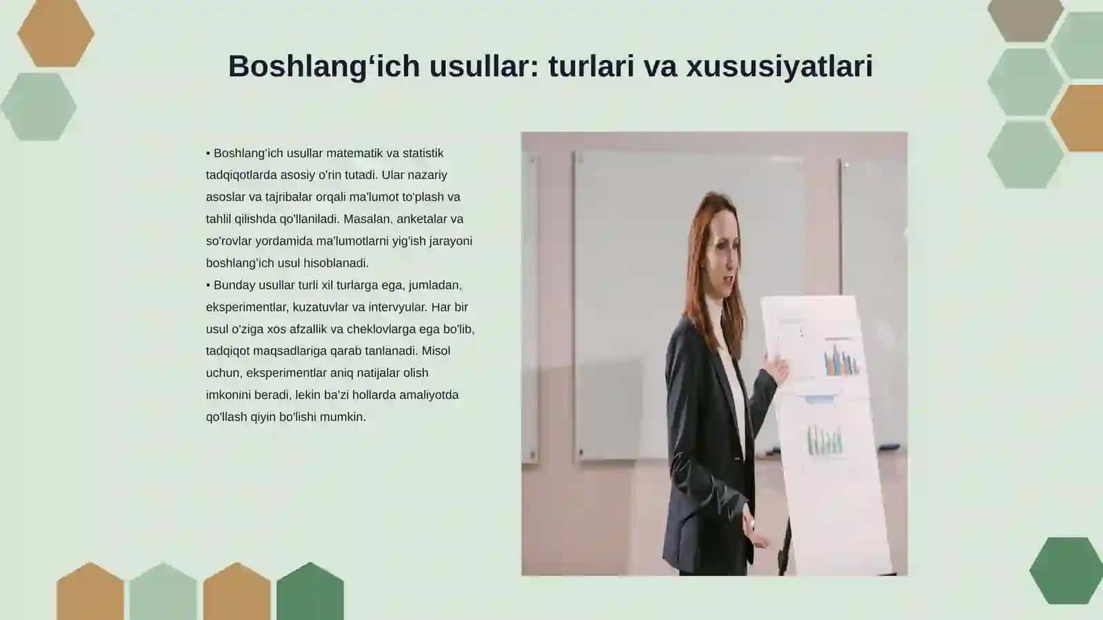 Boshlangʻich va yarim emperik usullar 3