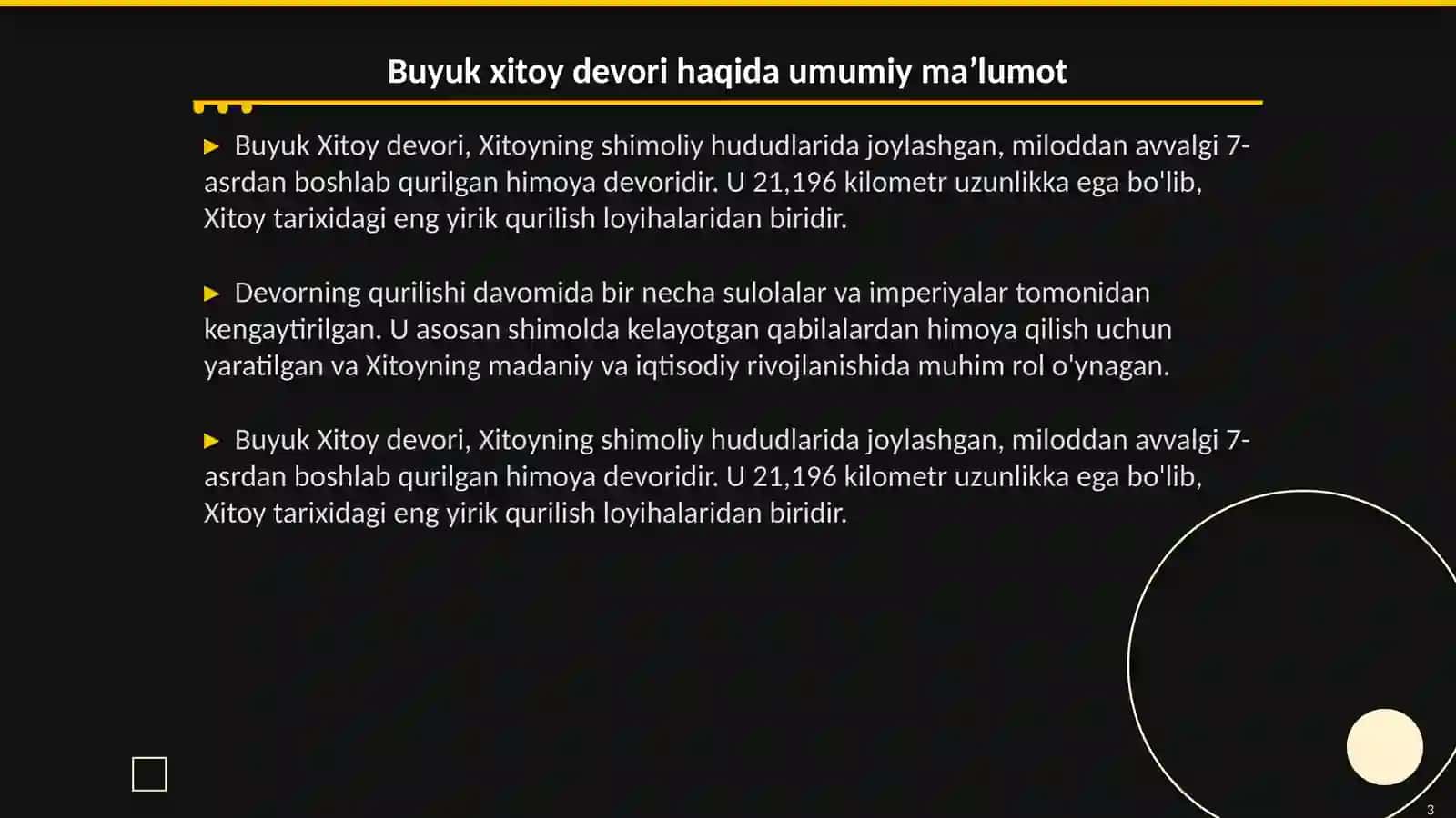 Buyuk xitoy devori 3