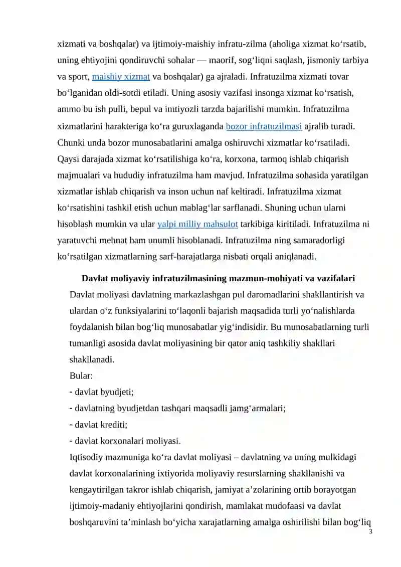 DAVLAT MOLIYAVIY INFRATUZILMASINING ASOSIY ELEMENTLARI 3