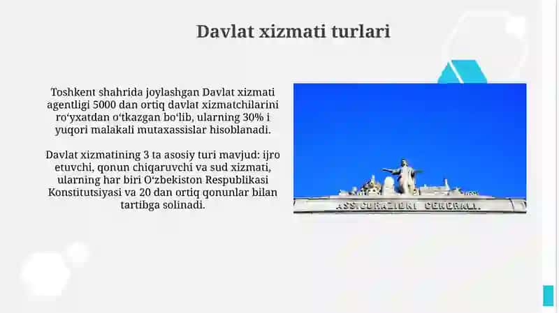 Davlat хizmati turlari 3
