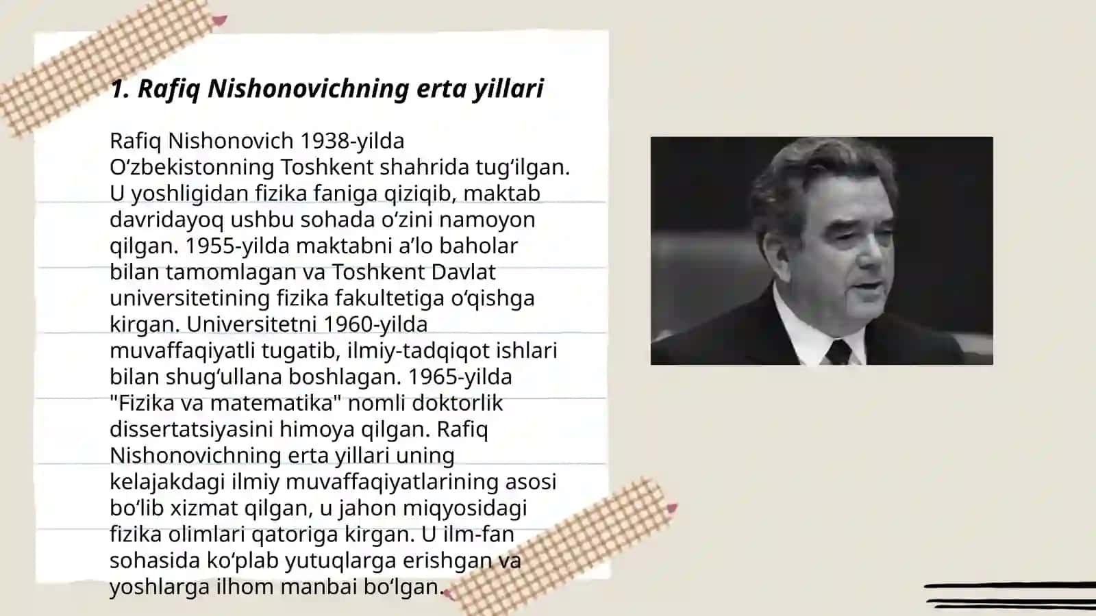 Rafiq Nishonovich Nishonov hayoti va ijodi 3