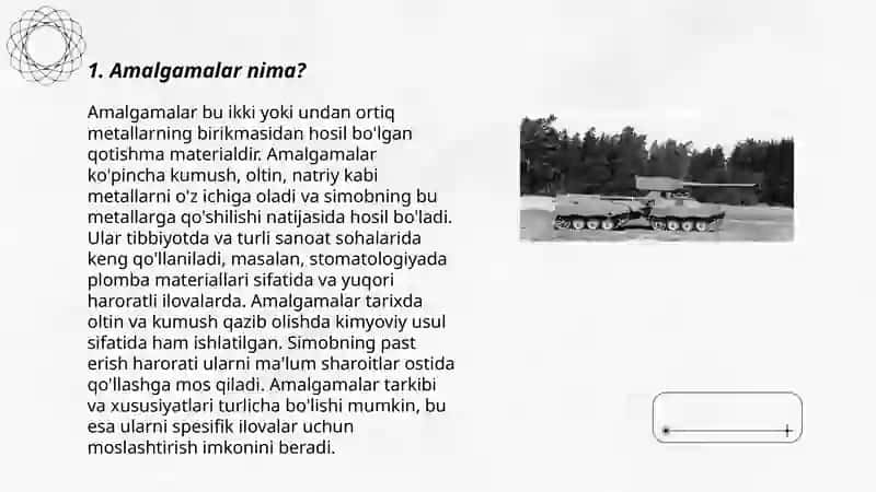 Amalgamalar turlari va xususiyatlari 3