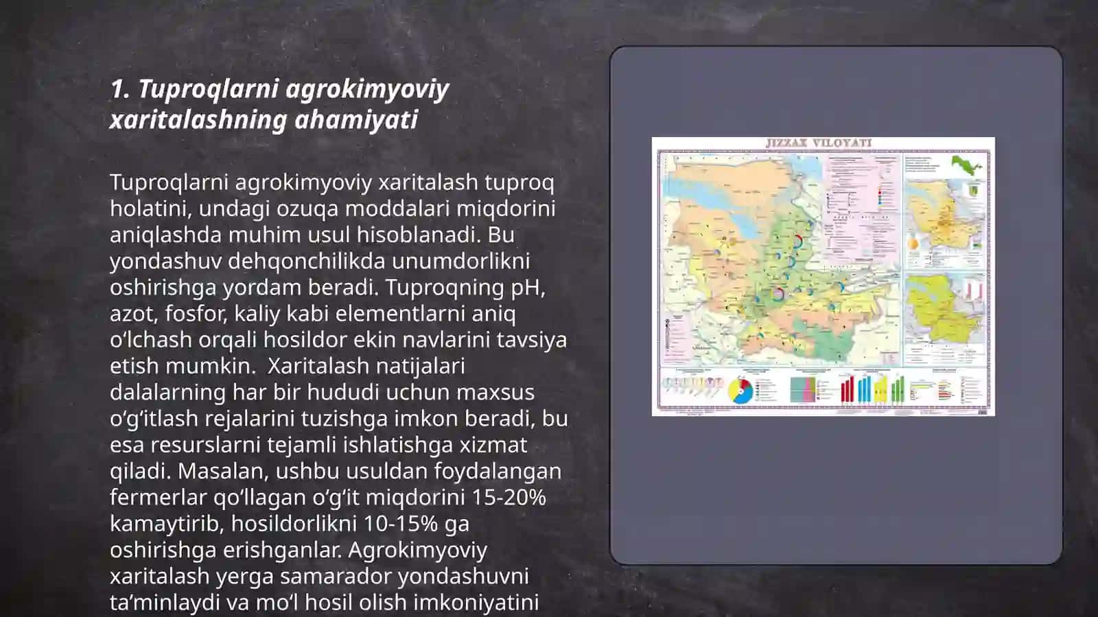 Tuproqlarni agrokimyoviy xaritalash 3