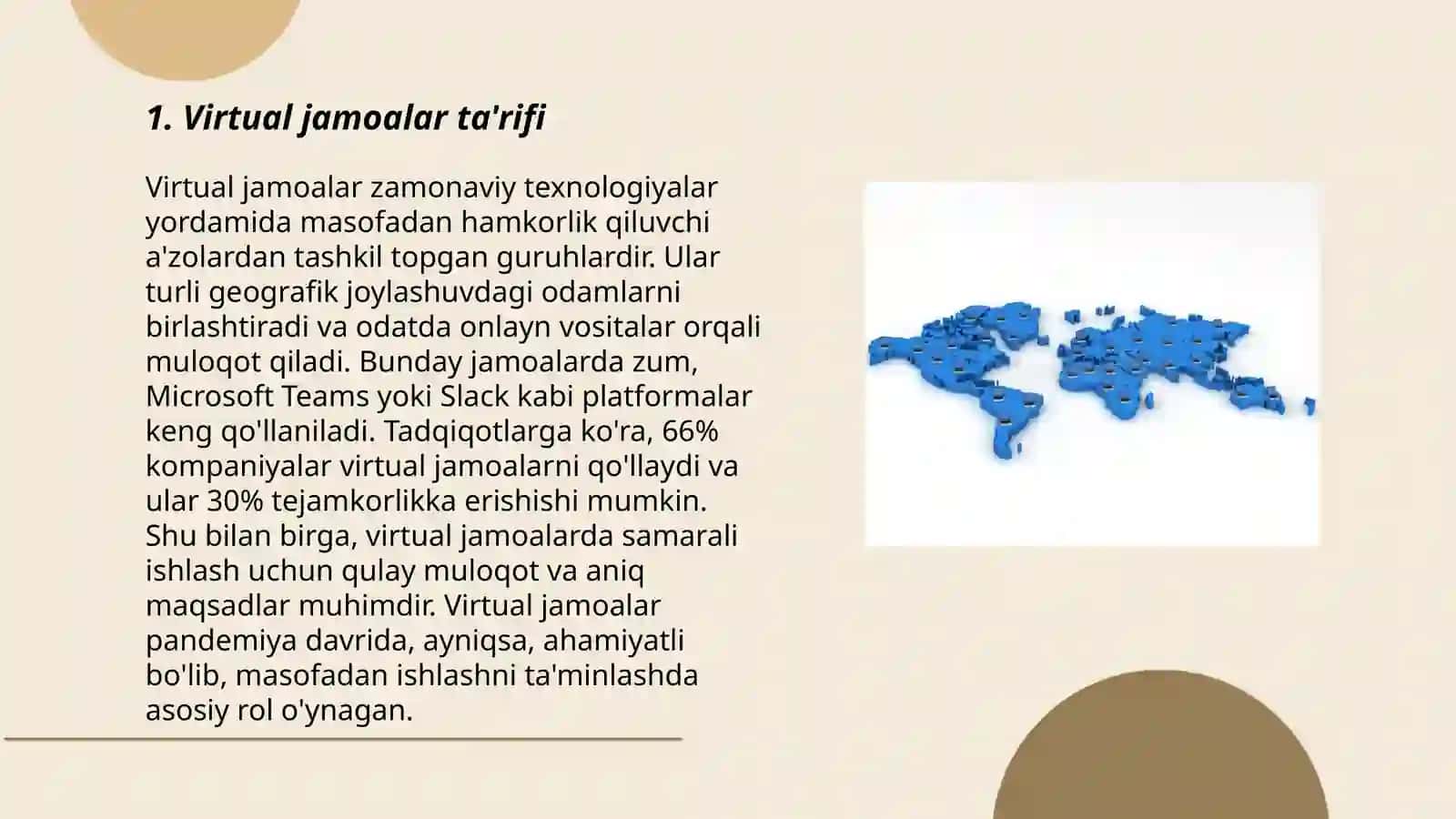 Virtual jamoalar tushunchasi 3